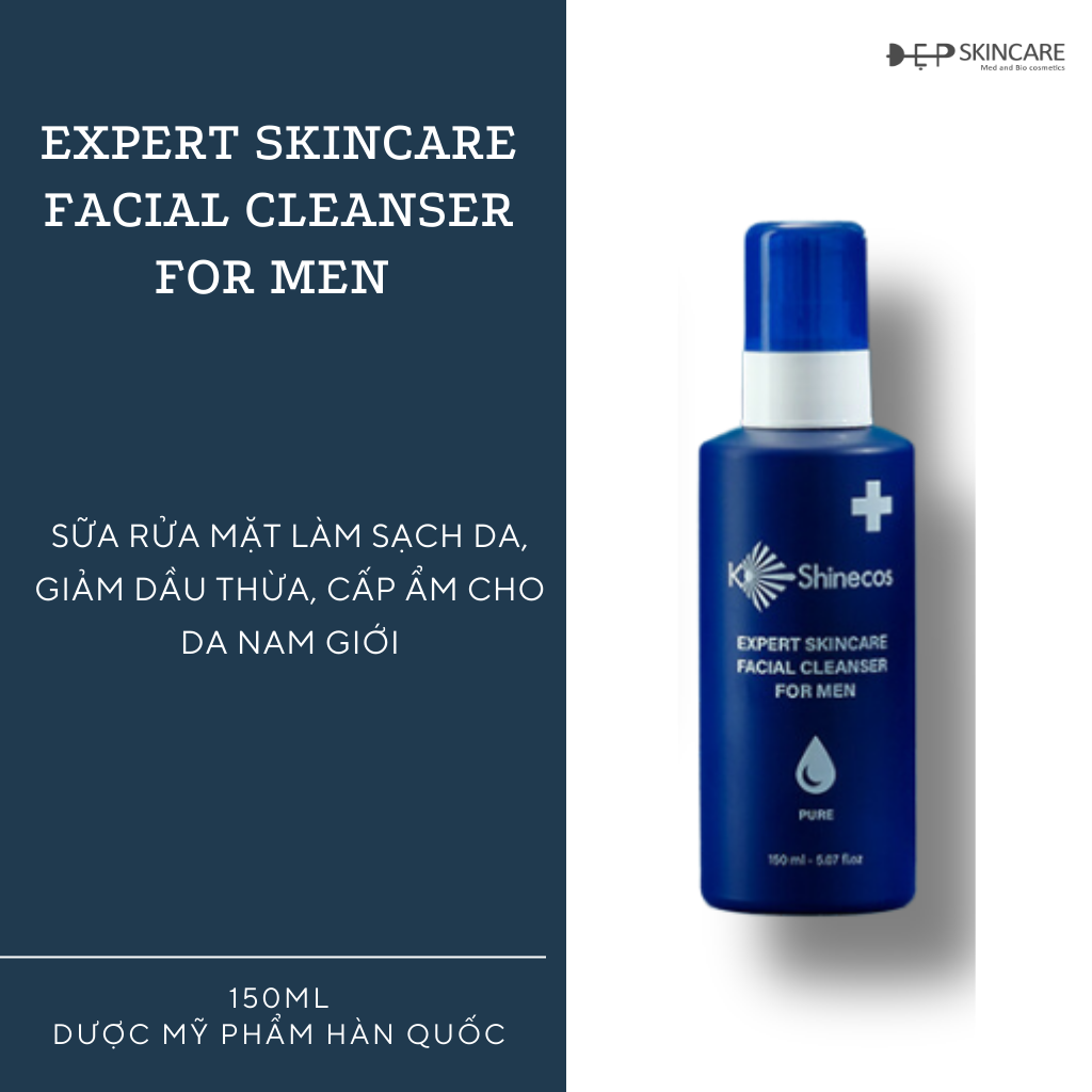 Expert Skincare Facial Cleanser For Men - Kshinecos