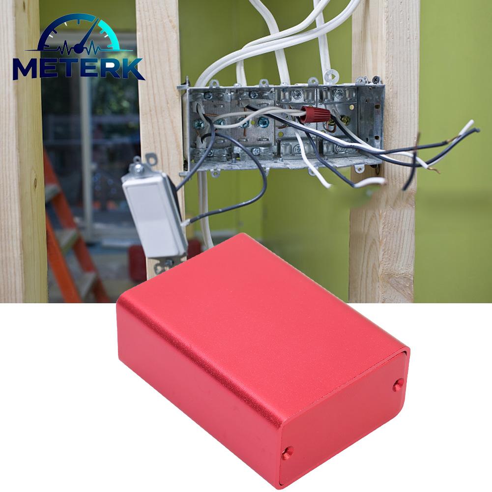 Meterk Circuit Board Instrument Aluminum Cooling Box DIY Electronic Project Enclosure Case Frosted Red Giá 68,000 Đồng*Miễn phí vận chuyển