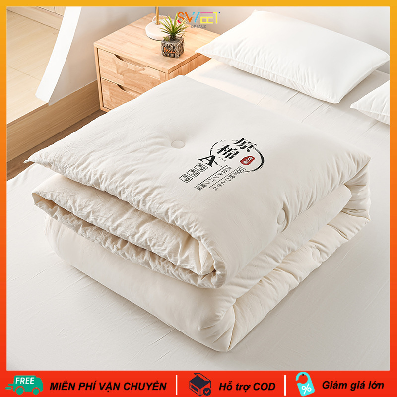 🚚miễn phí vận chuyển cod⚡chăn bông sợi đậu nành chăn bông mùa xuân và mùa thu chăn bông nhung mùa đông ấm áp chăn bông bốn mùa