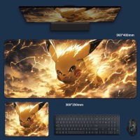 Gengar Pikachu Pokemon Large Mouse Pad – Pokémon Merchandise Gaming Keyboard Desk Mat Non-slip Desktop Pad