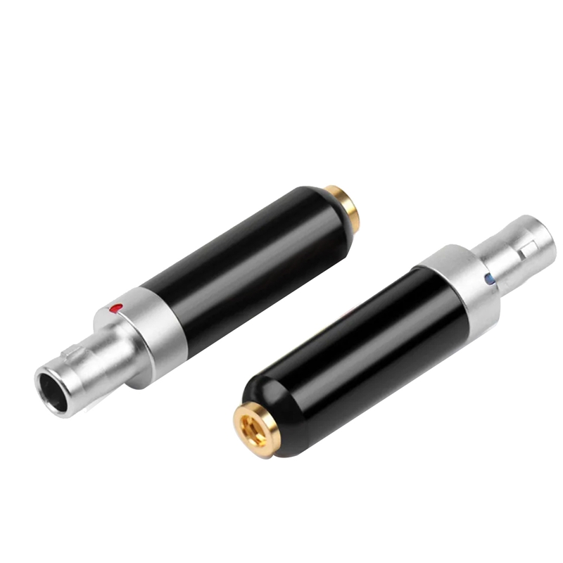 Headphone Converters HD800S to MMCX Female Adapter HD820 HD800 Gold Plated Audio Jack MMCX Connector for Microphone Durable Easy Install Easy to Use
