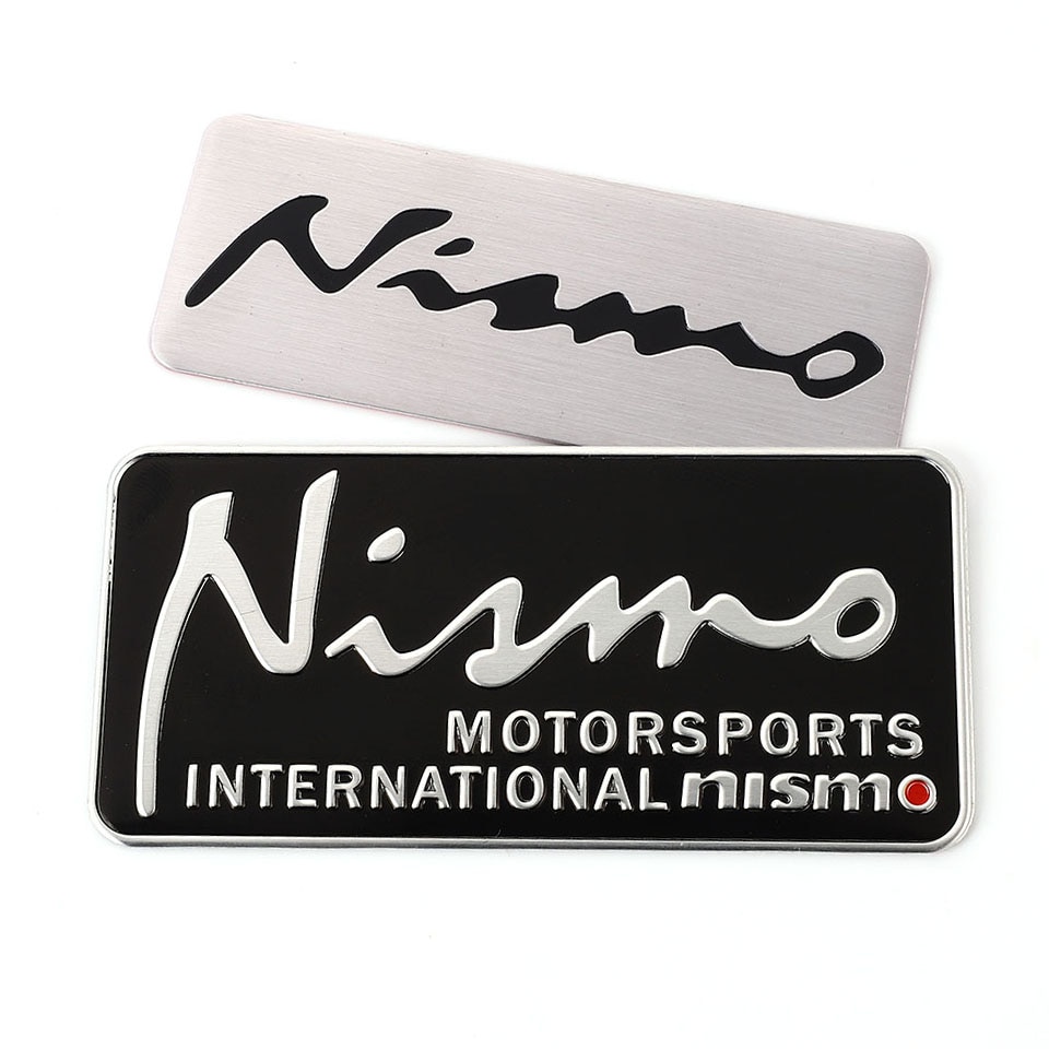 Hot Car Sticker Auto Badge Emblem Decal for Nissan Nismo Logo Almera Tiida