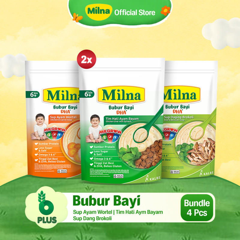 Bundling Milna Bubur Reguler 6+