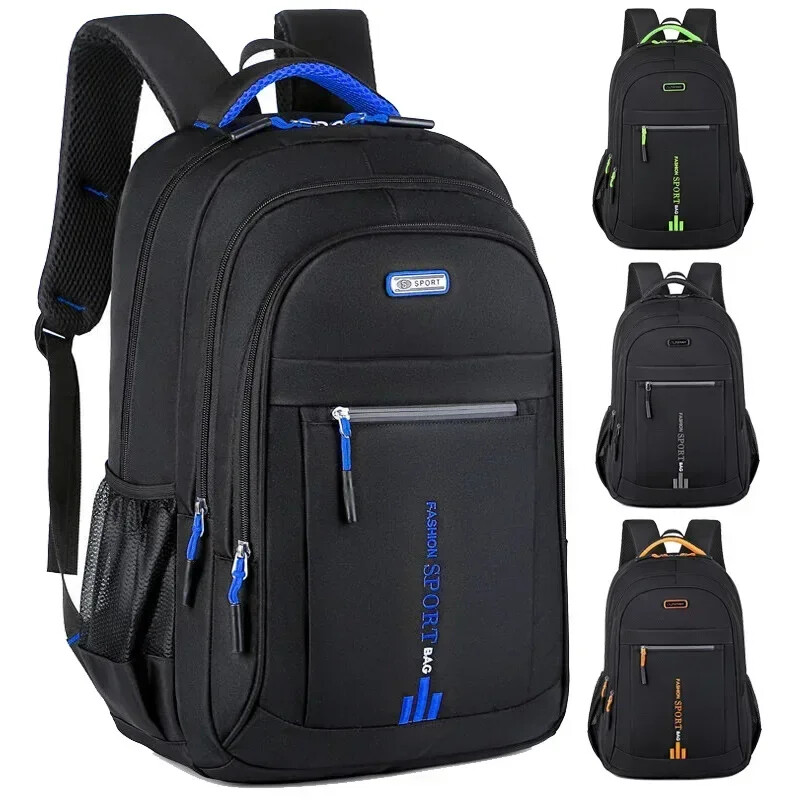 【COD】✅ Men's Backpacks Oxford Waterproof Rucksack Business Computer Bag Casual Travel Backpack Senior High School Student Schoolbag
