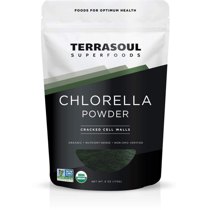 BỘT TẢO LỤC CHLORELLA HỮU CƠ TERRASOUL 170G
