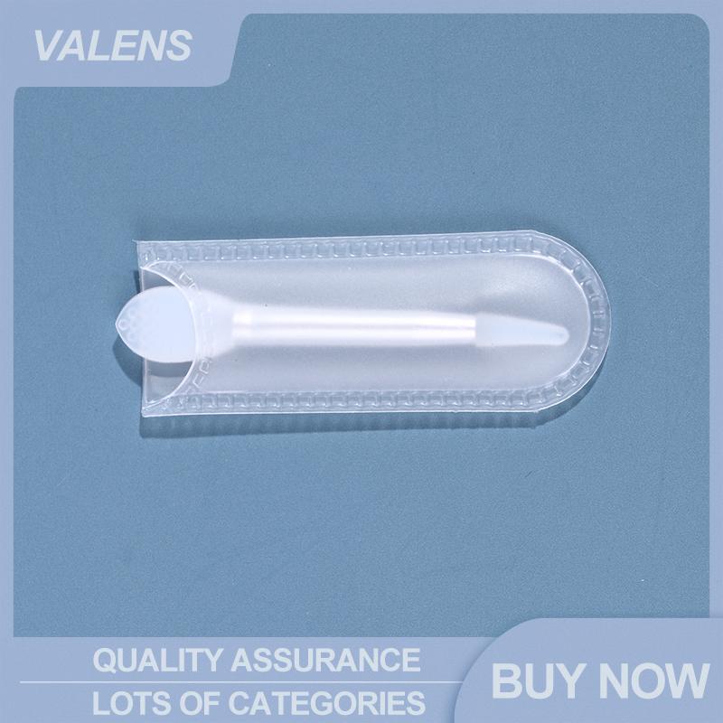 [Valen] Housewear Furnishings 1 cây cọ môi silicon Hai đầu Mini dụng cụ làm đẹp - 3