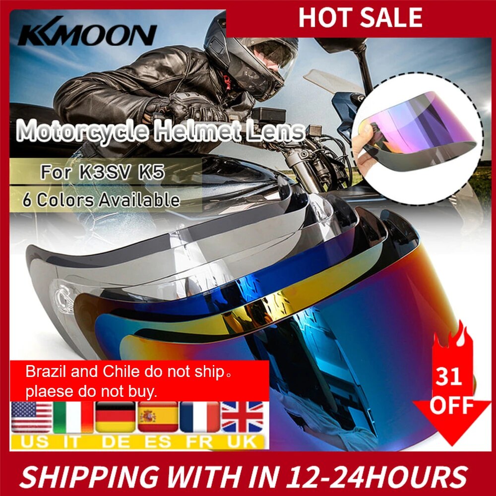 【Versatile】 Anti- Protection Motorcycle Helmet Visor Lens Full Face Windshield Accessories Motocross