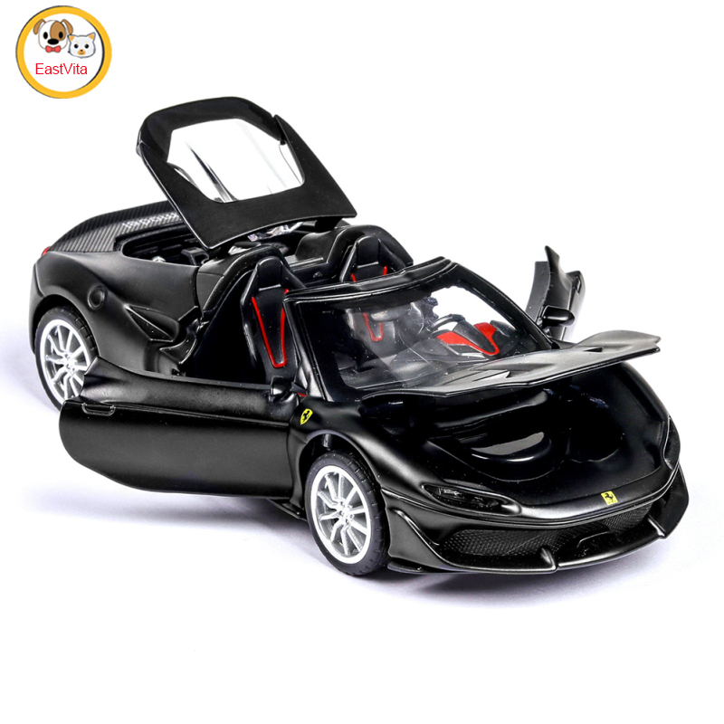 1 32 Simulation Alloy Car Model With Sound Light Compatible For Ferrari