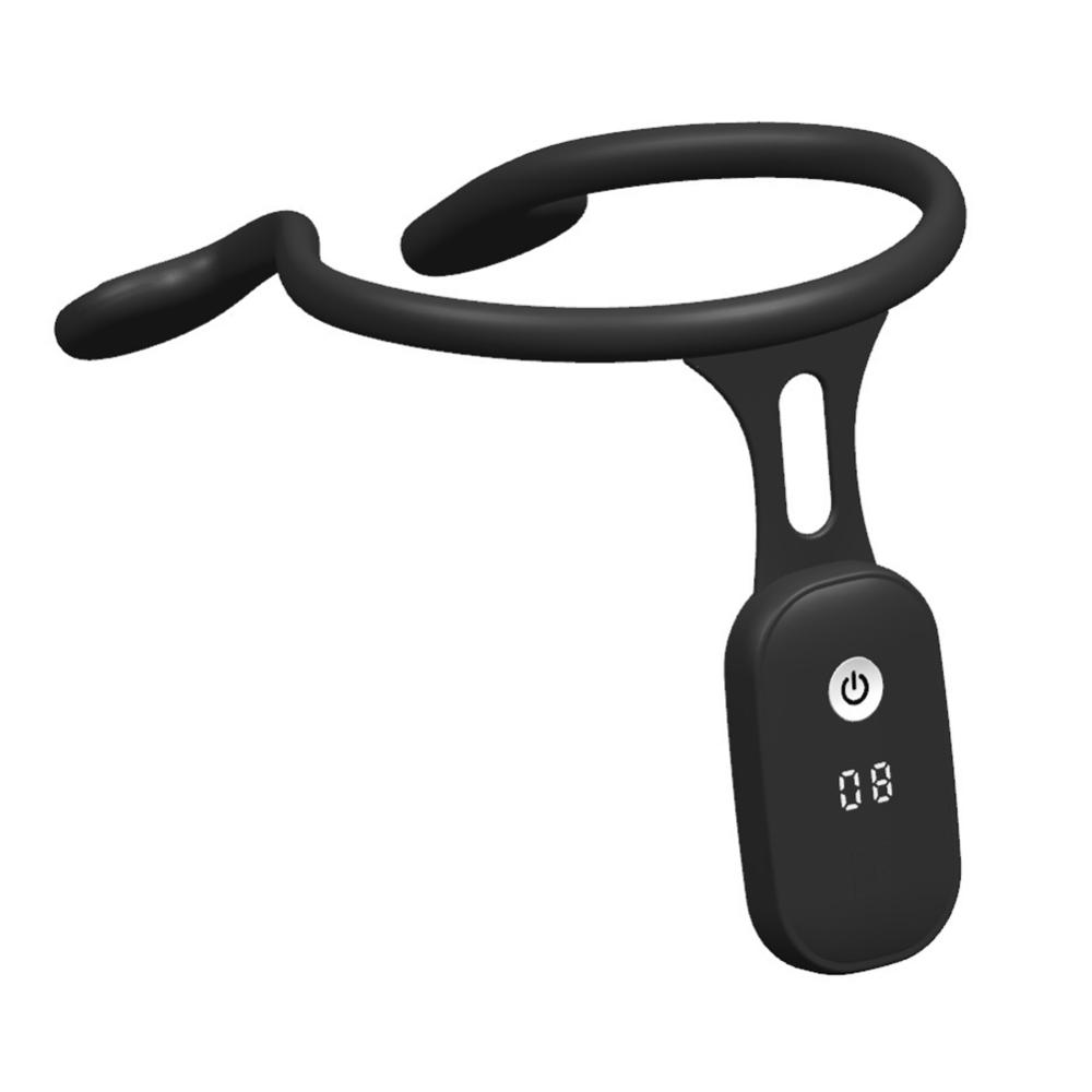 USB Body Posture Sensor Corrector Counting Function LCD Anti-hunchback Correction Instrument Vibration Reminder 2W 200mAh Rechargeable for Work Study