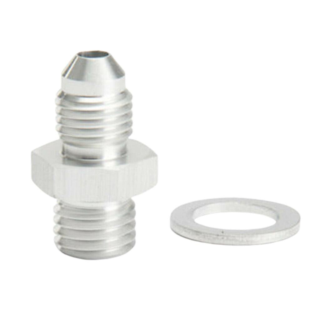 M12x1.5 4 Oil Feed Adapter 1.5mm Restrictor for Turbo