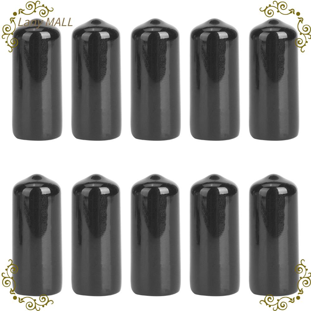 LANY MALL 10PCS Bền bỉ Bảo vệ đầu cơ bi-a Cao su Đầu nhỏ Bọc đầu cơ Cue Phụ kiện bi-a Di động Bọc đầu gậy bi-a Trò chơi bi-a