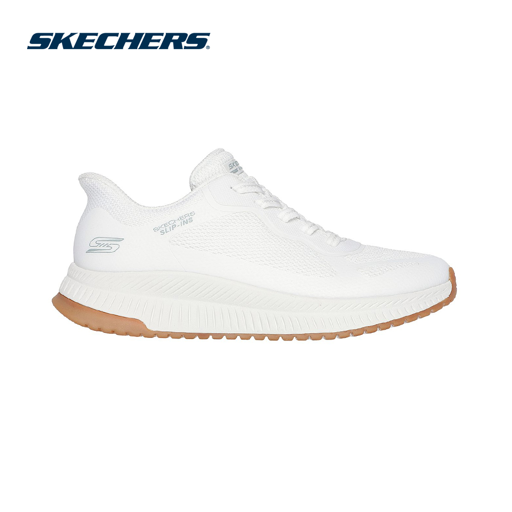 Giày Thể Thao Nữ Skechers Slip-ins BOBS Squad 4 Staple Look Thường Ngày - 117624-WHT Memory Foam Online Sale
