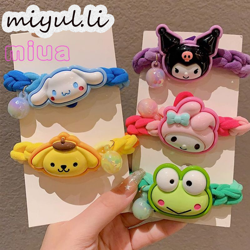 miyuli Miuasanrio หมี/สตรอเบอร์รี่รูปร่างผมริบบิ้นสไตล์เกาหลีน่ารักสำหรับเด็กสาว2024 - ยี่ห้อ miyuli ราคา 10 บาท*ส่งฟรี