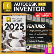 Inventor Pro 2025 - 2018 for Windows PC 🔥 +Video Guide Full Version