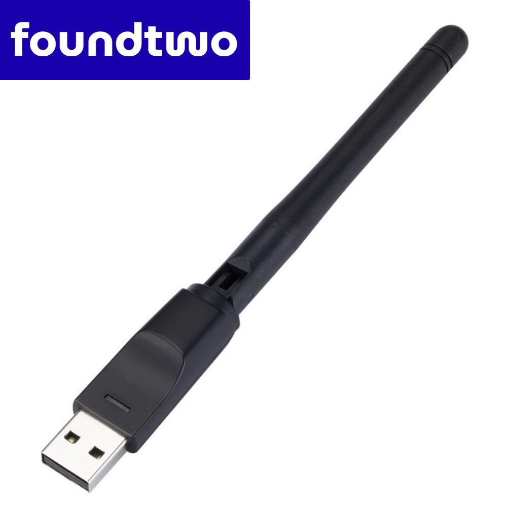FOUNDTWO USB Card mạng mt7601 150Mbps Dongle Wi-Fi Mt7601/8188 Bộ thu Wifi Bộ thu/phát Wifi Xoay tự do Bộ chuyển đổi USB Wifi 150Mbps Dành cho máy tính/điện thoại Giá 74,000 Đồng*Miễn phí vận chuyển