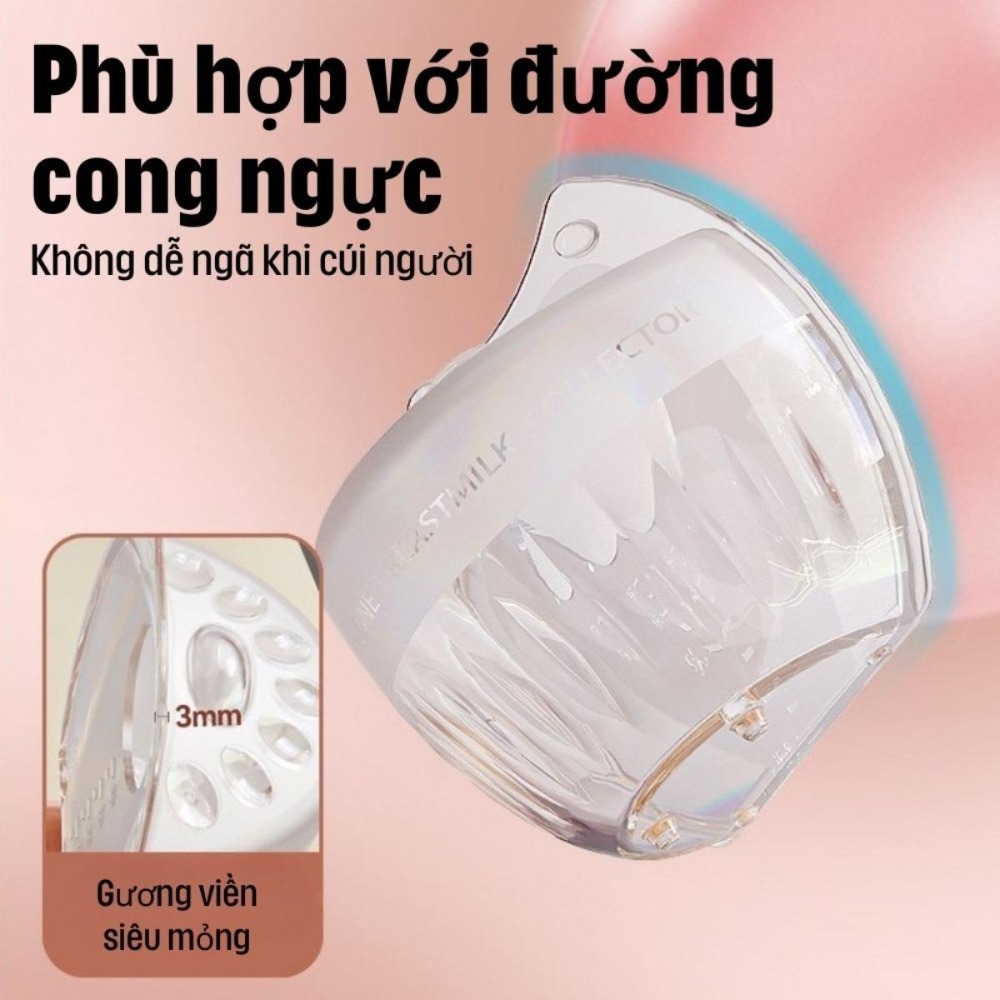 Lợi ích máy hút sữa tiện lợi, chất liệu silicon mềm, máy mini chống trào ngược, an toàn cho mẹ sau sinh, công cụ cần thiết cho việc cho con bú