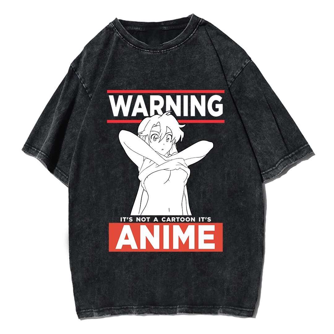 Áo phông nam Anime hentai Áo phông nam nữ hoạt hình dễ thương Y2K Áo phông hip hop oversize camiseta Hombre Áo thun tay ngắn vải cotton