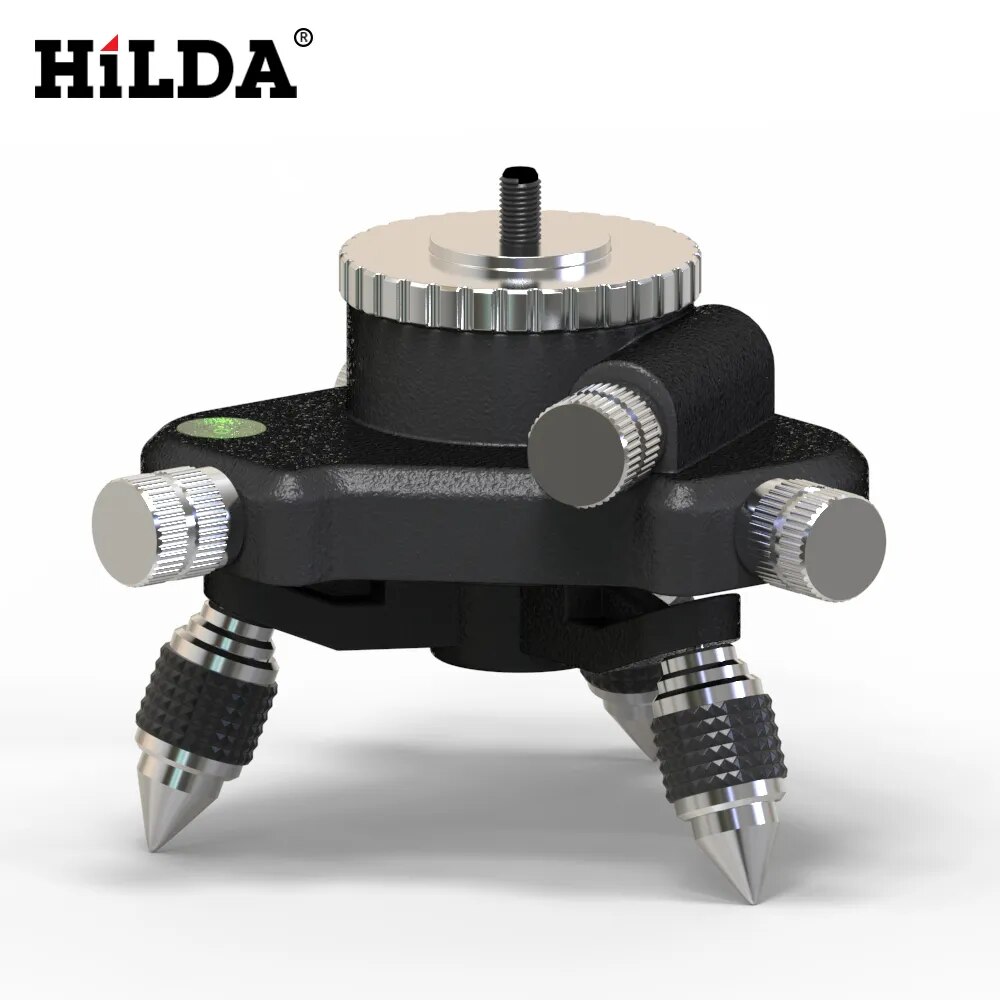 Giá đỡ ba chân giá đỡ cơ sở 1/4 ''liên tinh chỉnh giá ba chân cho mức Laser