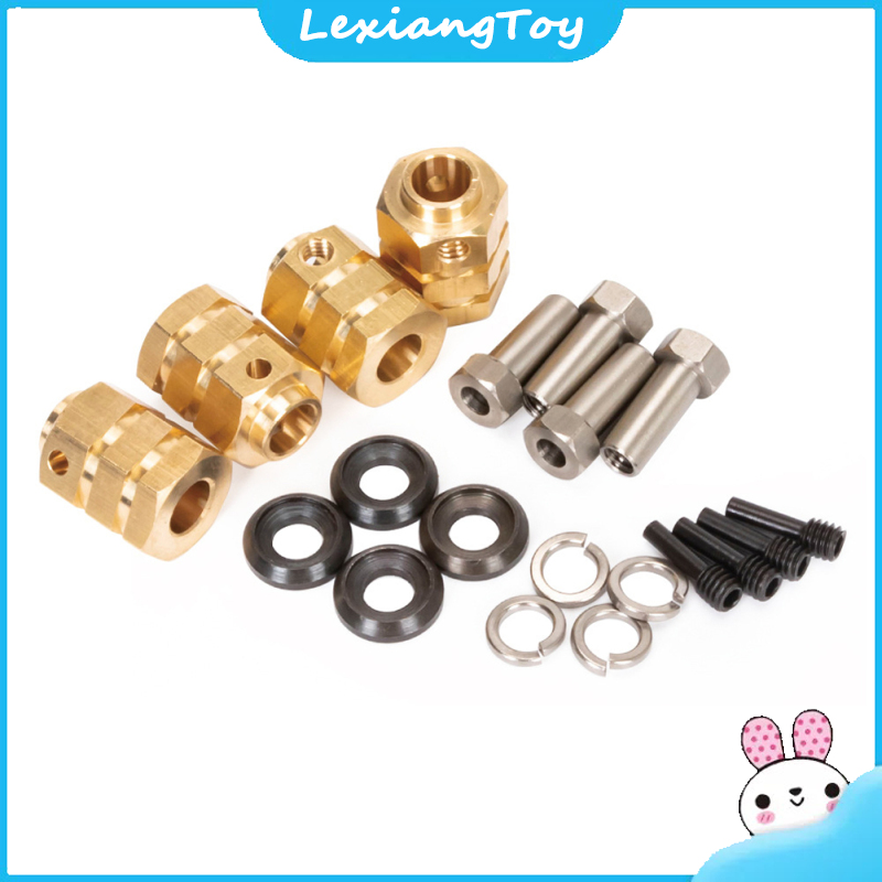 Lexiang Toy 4pcs Brass Extended Coupler With Inner Lock Nut Replacement