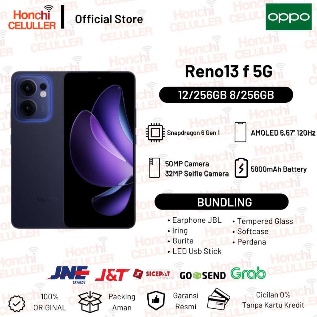 OPPO Reno13 F 5G 12/256GB 8/256GB Garansi Resmi OPPO Indonesia Giá 4,699,000 Đồng*Miễn phí vận chuyển