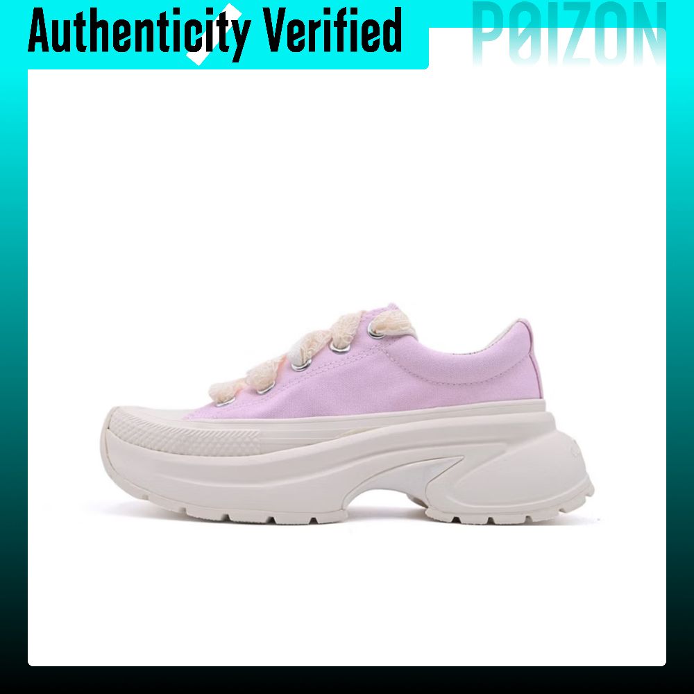 รองเท้าผู้ชาย Converse Run Star Crush Canvas Shoes Unisex Low-top สีชมพู A24218C ราคา 40,000 บาท*ส่งฟรี