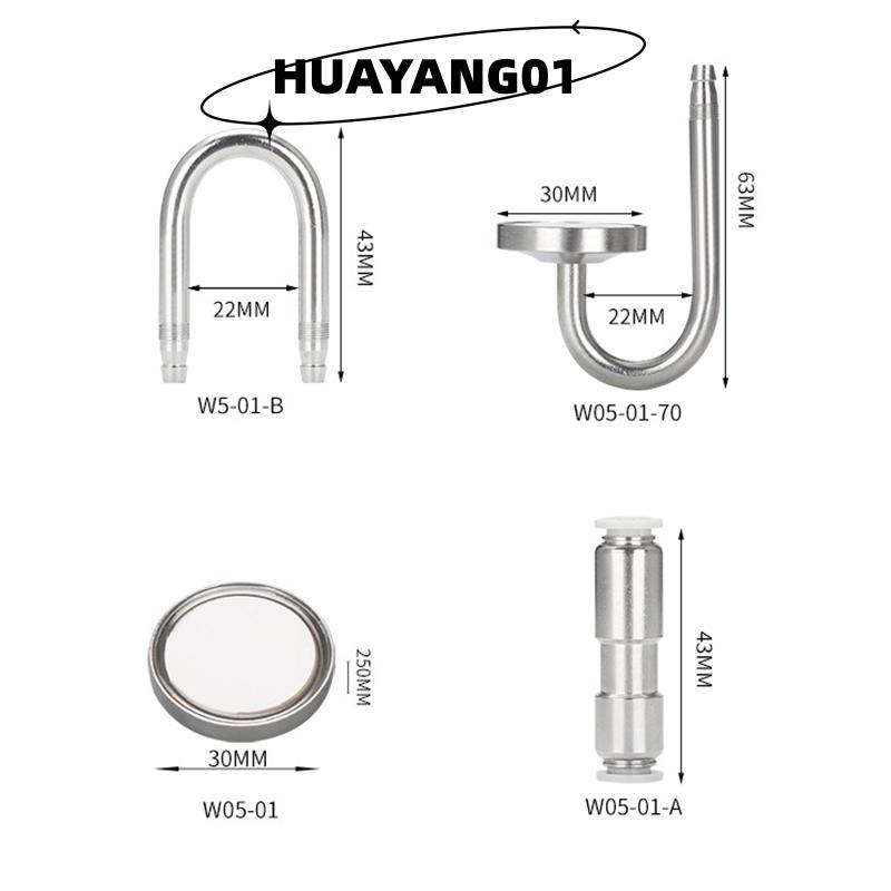HUAYANG01 [2023 new HOT FASHION] Zrdr Aquarium CO2 Máy phun sương CO2 khuếch tán gương 304 thép không gỉ áp lực giảm solenoid van Refiner cho thực vật thủy sinh tăng trưởng Fish Tank CO2 Refiner
