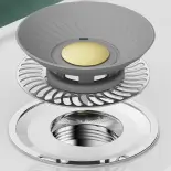 Ống thoát đặt dưới sàn nảy nhỏ gọn với hiệu suất thoát nước vượt trội và vật liệu 【vận chuyển miễn phí】