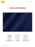 [BST Dream Team Winner] Áo Polo Teen Relax Dreamteam Cổ V Bo Kẻ TCPO26A004