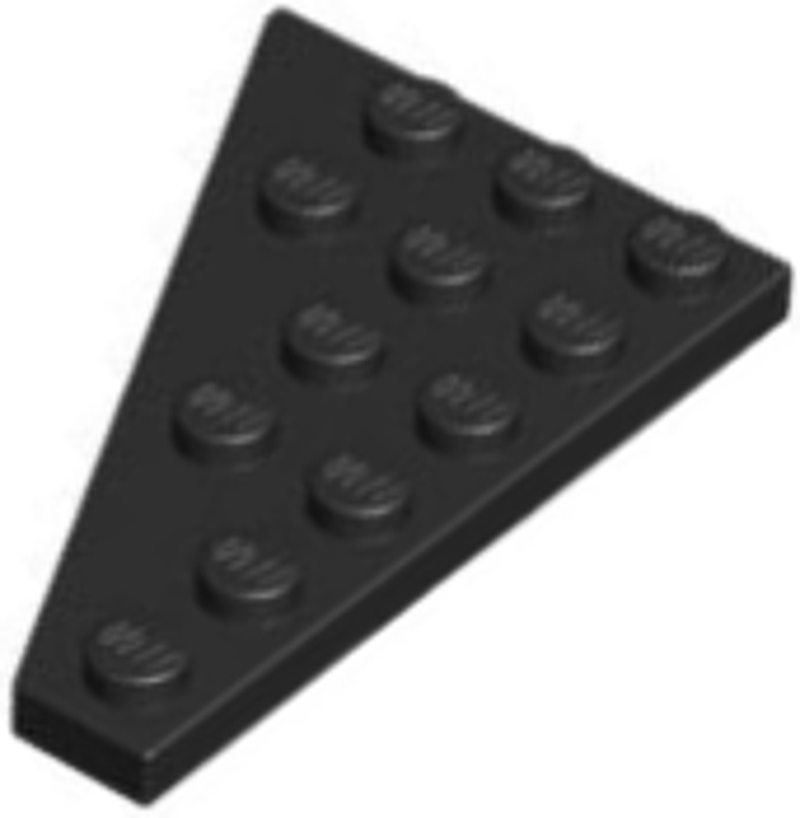 Brick2cube Part 48205 Wedge, Plate 6 x 4 Right 48205-new ราคา 8 บาท*ส่งฟรี
