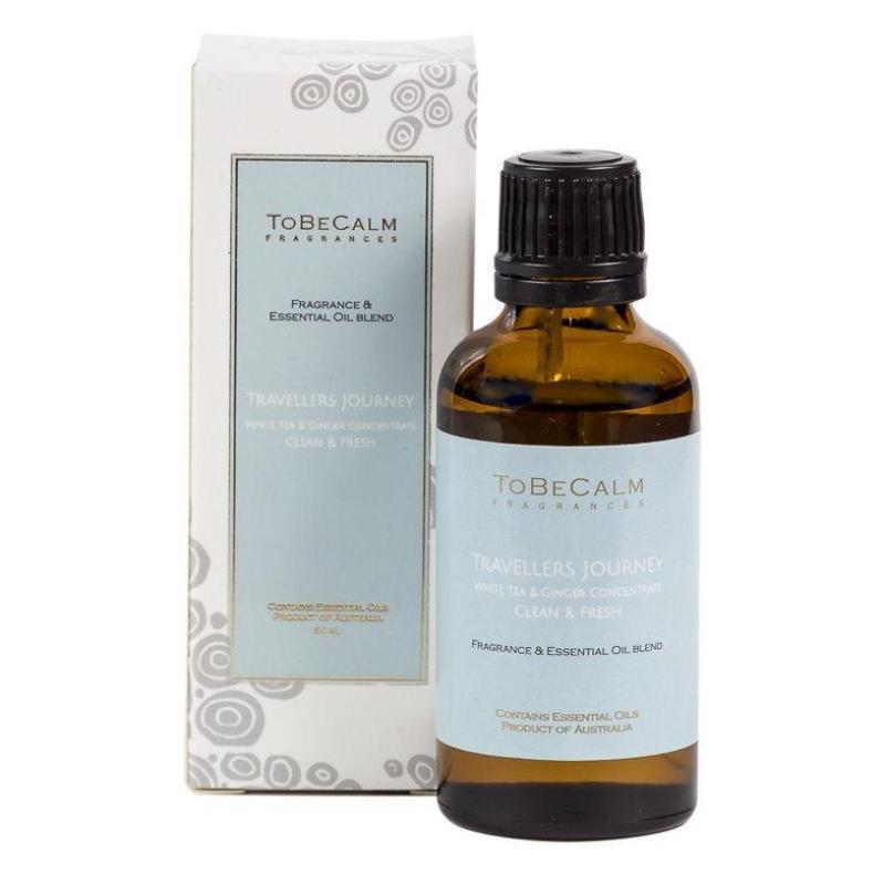 Buy To Be Calm Travelers Journey - White Tea & Ginger - Essential Oil Blend Singapore