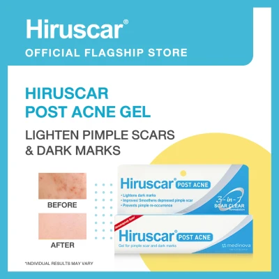 Hiruscar Post Acne Gel 10g | Scar Care for Pimple and Dark Marks | Hiruscar Official Store