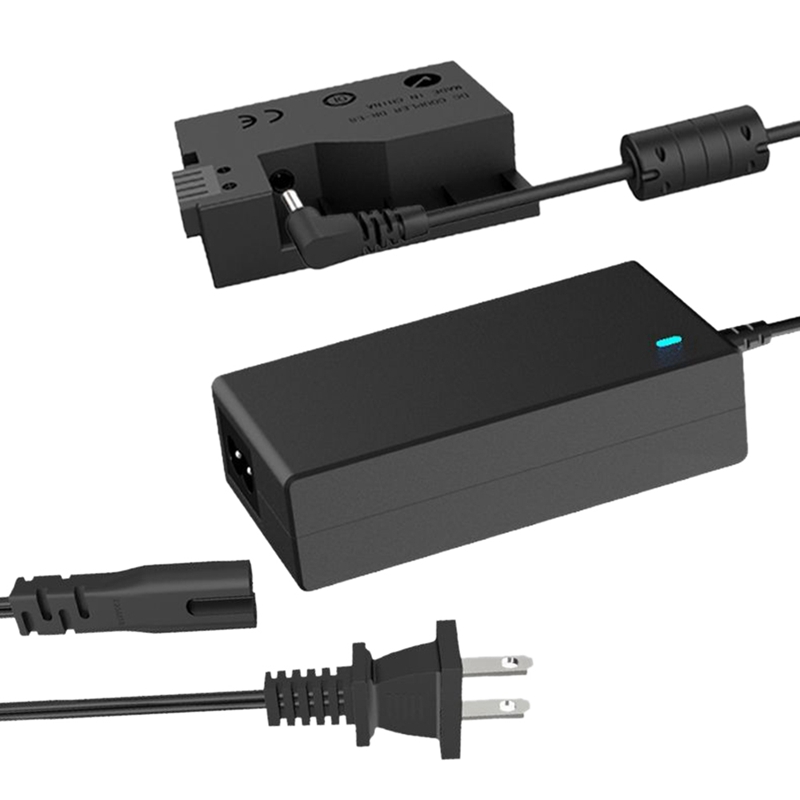 (SJAV) -E8 DC Coupler Dummy Battery -E8 AC Power Adapter Charger Kit for 600D Kiss X6 Digital Cameras()