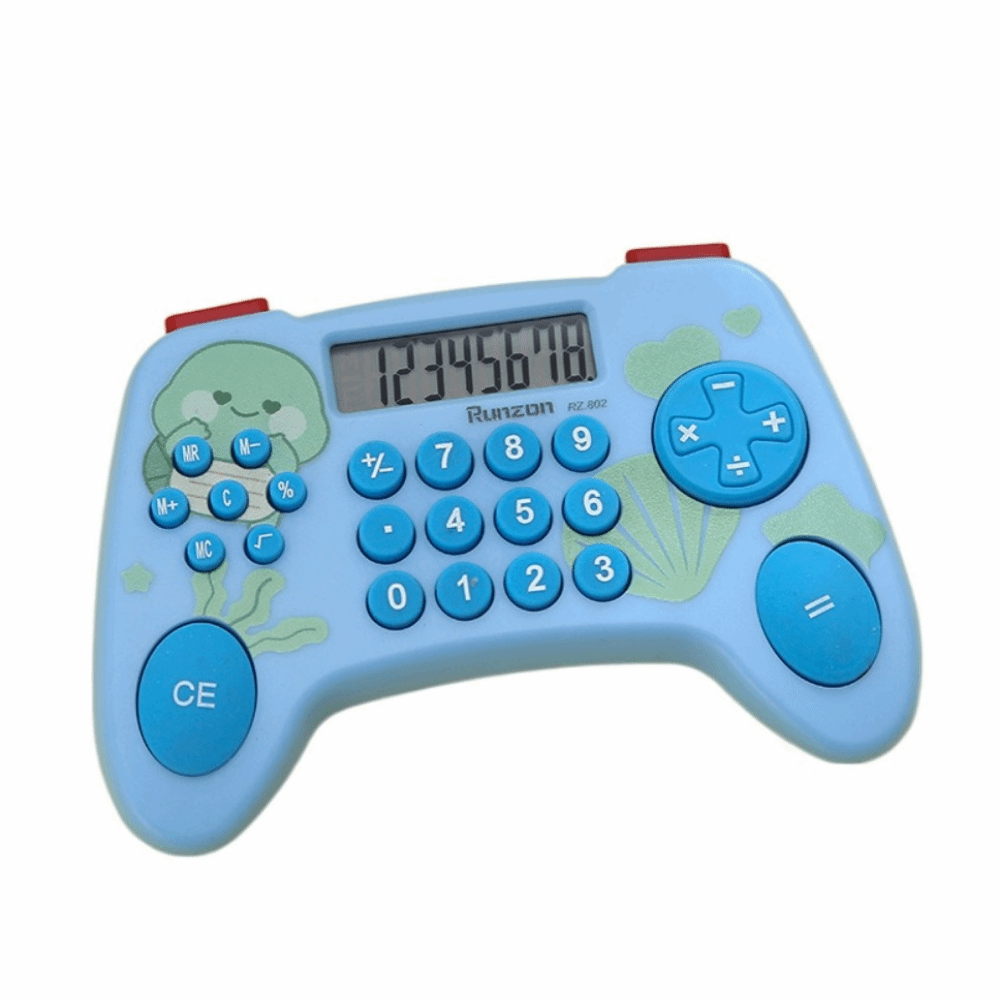 KAIEW Hình dạng máy chơi game Máy tính để bàn Màn hình LCD lớn Sáng tạo Máy tính hoạt hình Dễ sử dụng Thực tế Máy tính học sinh Sử dụng tại nhà - 3