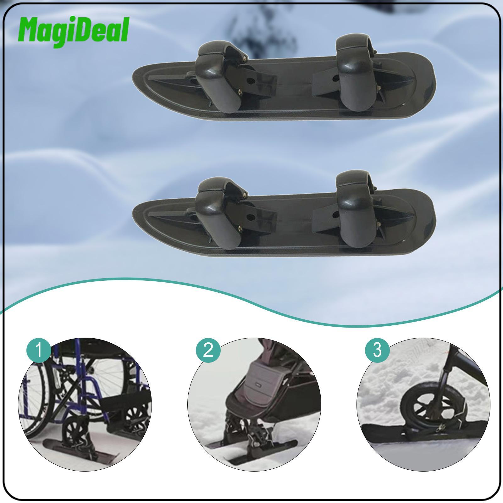 Stroller Skis for Snow Skiing Attachment Baby Ski Accessories Sled Stroller Board for Kids ราคา 2,370 บาท*ส่งฟรี