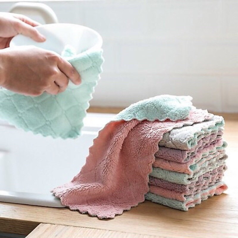 Khăn lau đa năng siêu thấm, chất vải mềm mịn, cao cấp