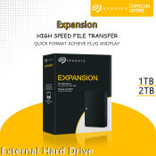 Seagate Expansion Portable External Hard Drive - 1TB/2TB USB 3.0