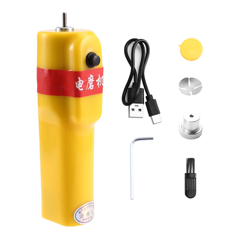 【Latest model】Pool Cue Tip Shaper Cue Tip Sander Rounder Electric Portable Grinding Tool Billiard Cue Tip Shaper Tool for Small Tip ราคา 633 บาท*ส่งฟรี