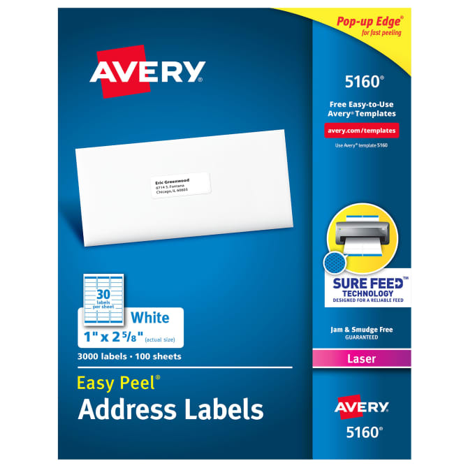avery labels online
