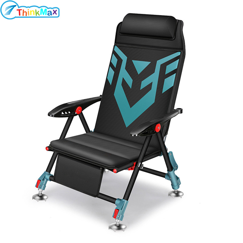 6 Pieces Set Fishing Chair Camping Portable Collapsible Fishing Chair With Turret Fish Guard Bait Tray Stand For Outdoor Camping ราคา 8,742 บาท*ส่งฟรี