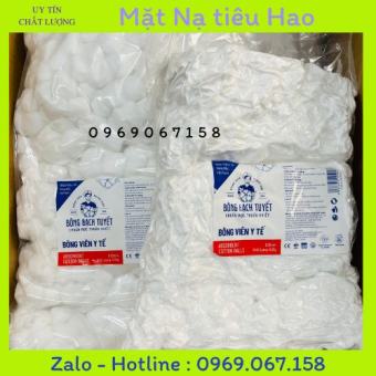 Bông viên bạch tuyết túi 500g