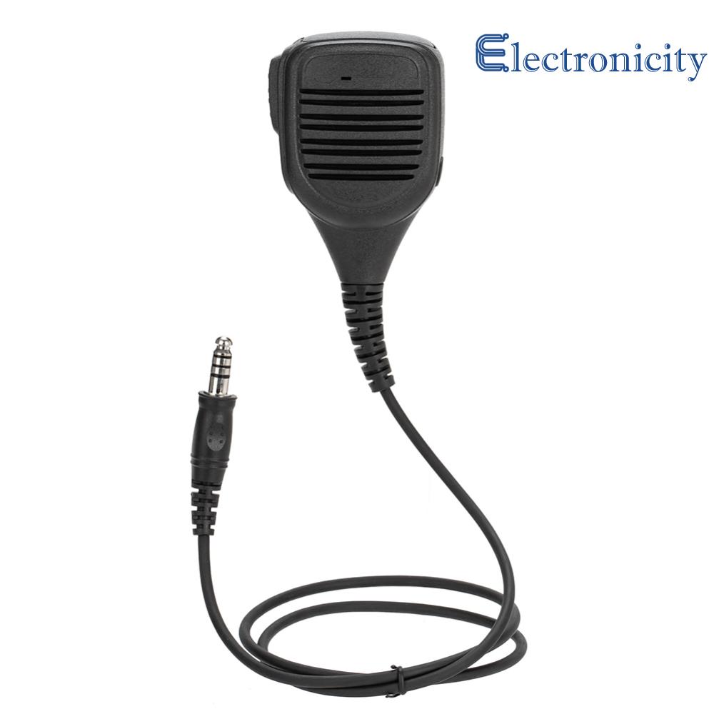 7.1Mm Tay Mic Bộ đàm Loa Microphone Micro loa cầm tay Microphone Cho Bộ đàm Radio hai chiều