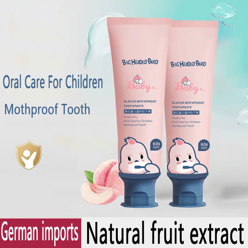 Olafur kem đánh răng trẻ em cho bé dạng an toàn cho bé từ 6 - 12 tuổi