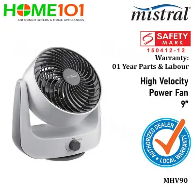 Mistral High Velocity Power Fan 8 MHV90