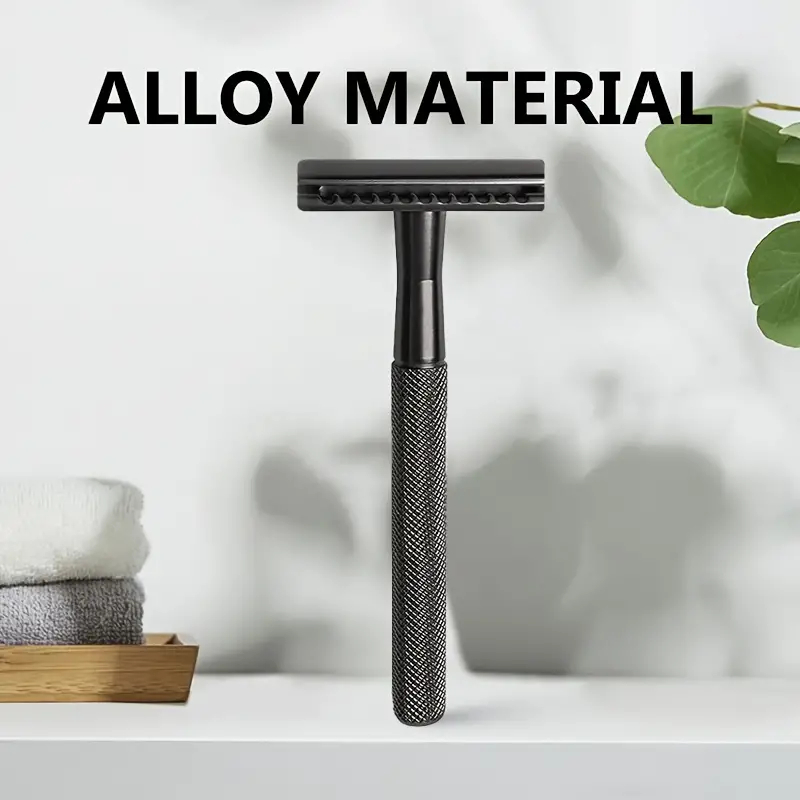 Dao Cạo Râu Lưỡi Lam, Cán Rời - Đồ Cạo Râu Cổ Điển, Sang Trọng - VLD87 - Tizz