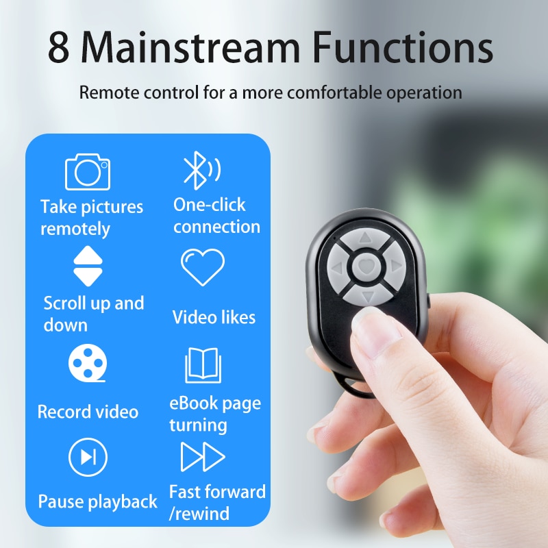 Pink Pink Bluetooth Remote For Suitable For Xiaomi Redmi POCO Mobile Phone