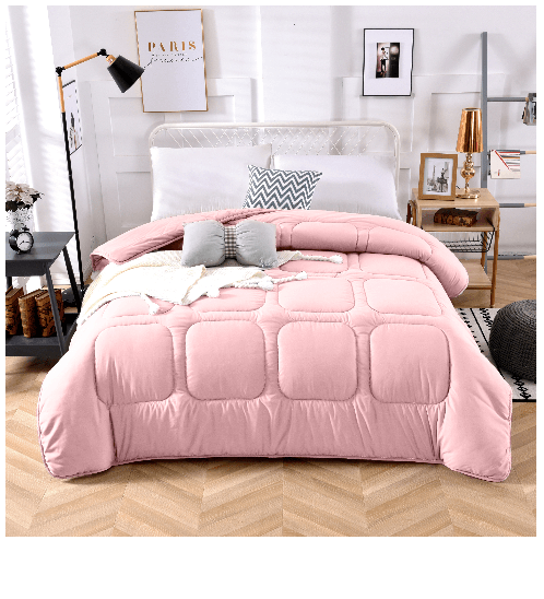 GHBathroom_Mall TRUFFLE ESSENTIAL ผ้านวม ขนาด 3.5 ฟุต รุ่น GJ10 สีชมพู ร้านค้าเเนะนำ ราคา 708 บาท*ส่งฟรี