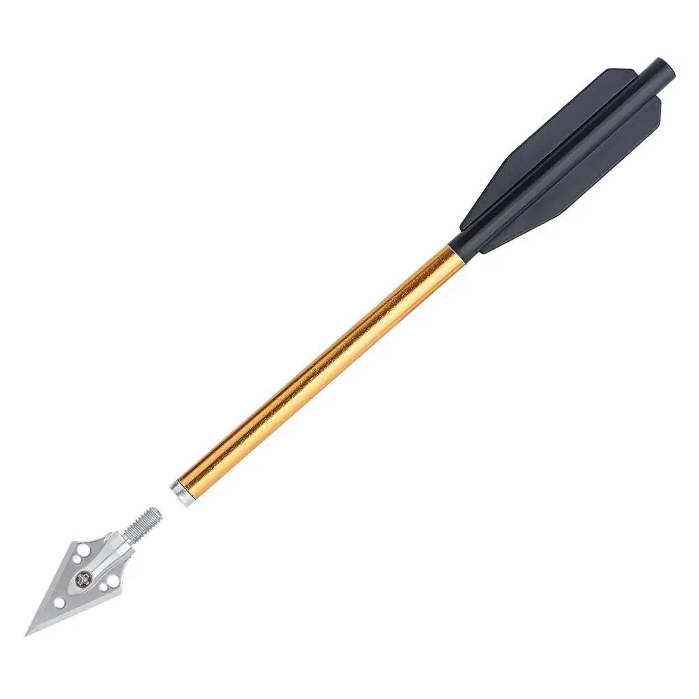 6 mũi tên nhỏ 6.25 inch có đế nhôm, phù hợp với 50-80 pounds