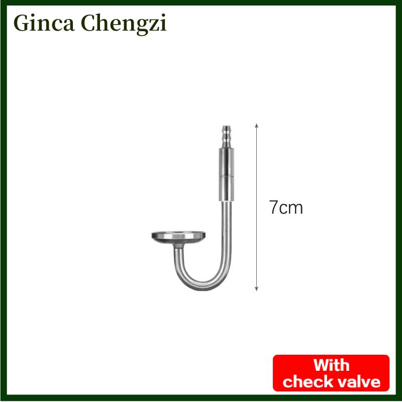 Ginca Zrdr Aquarium CO2 Máy phun sương CO2 khuếch tán gương 304 thép không gỉ áp lực giảm solenoid van Refiner cho thực vật thủy sinh tăng trưởng Fish Tank CO2 Refiner - 7