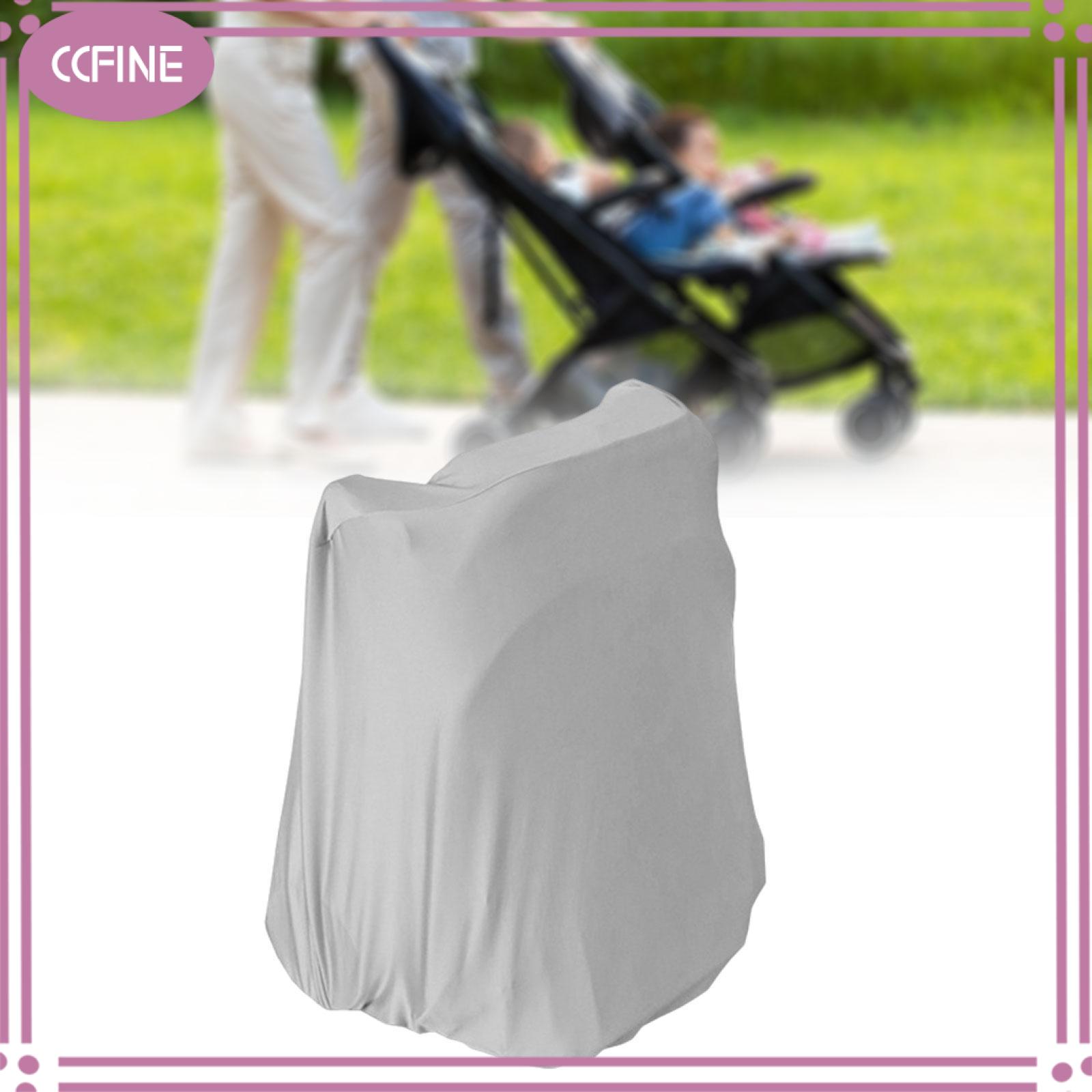 Ccfine xe đẩy em bé bụi che đàn hồi bảo vệ khỏi thời tiết, xách tay thoáng khí pram bảo vệ Bìa