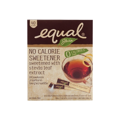 Equal Sweetener Substitute for Sugar 80g. ราคา 115 บาท*ส่งฟรี